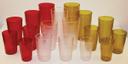 Winco Amber Tumbler, 12 Ounce -- 72 per case