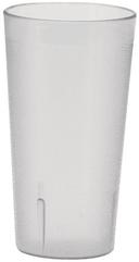 Winco Clear Pebbled Tumbler, 16 Ounce -- 72 per case
