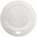 World Centric Compostable CPLA Cup Lid for 8 Ounce Hot Cup -- 1000 per case.