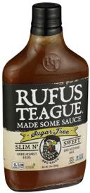 Rufus Teague Slim N Sweet BBQ Sauce, 13 Ounce -- 6 per case