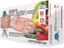 Empress Large Powdered Disposable Vinyl Gloves - 100 count per pack - 10 packs per case