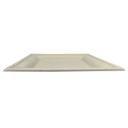 Empress Earth Natural White Square Heavy Weight Molded Fiber Plate, 8 x 8 inch -- 500 per case.