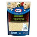 Kraft Shredded Pepper Jack Cheese, 8 Ounce -- 12 per case