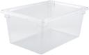 Winco Polycarbonate Clear Food Storage Box, 18 x 26 x 12 inch -- 3 per case