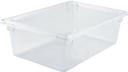 Winco Polycarbonate Clear Food Storage Box, 18 x 26 x 9 inch -- 4 per case