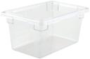 Winco Polycarbonate Clear Half Size Food Storage Box, 12 x 18 x 9 inch -- 6 per case