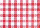 Winco Red Square Table Cloth, 52 x 52 inch -- 24 per case