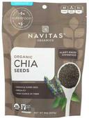 Navitas Organics Organic Chia Seeds, 8 Ounce -- 12 per case