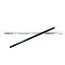 StrawFish Black Giant Wrapped Biodegradable Straw, 10.25 inch 8mm -- 5000 per case
