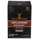 Yellowstone Maple Bourbon Medium Roast Coffee - Single Serve, 4.44 Ounce -- 6 per case