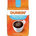 Dunkin French Vanilla Roast and Ground Coffee, 18 Ounce Bag -- 6 per case