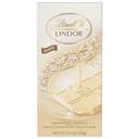 Lindt Lindor White Chocolate Candy Truffle Bar, 3.5 Ounce - 144 per case