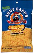 Andy Capps Cheddar Fries Corn and Potato Snacks, 3 Ounce -- 12 per case