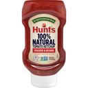 Hunts 100 Percent Natural Tomato Ketchup, 20 Ounce -- 12 per case