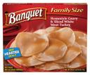 Conagra Banquet Entree Economy Turkey with Gravy, 26 Ounce -- 6 per case.