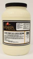 Girards Dressing Au Naturel Classic Chunky Bleu Cheese Dressing, 1 Gallon -- 2 per case.