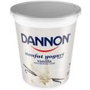 Dannon Vanilla Nonfat Yogurt, 32 Ounce -- 6 per case