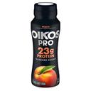 Oikos Pro Dark Peach Cultured Dairy Drink, 7 Ounce -- 8 per case