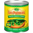 Las Palmas Green Diced Chiles - no. 10 can, 6 cans per case