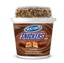 Yocrunch Vanilla Yogurt with Snickers, 6 Ounce -- 12 per case.