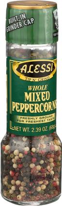 Alessi Whole Mixed Peppercorn, 2.39 Ounce -- 6 per case