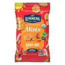 Lundberg Family Farms Organic Minis Fiery Hot Rice Cake, 5 Ounce - 6 per case