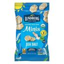 Lundberg Family Farms Organic Minis Sea Salt Rice Cake, 5 Ounce - 6 per case