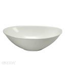 Sant Andrea Fusion Fine Porcelain Undecorated Oval Bowl, 8 Ounce -- 36 per case.