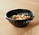 Yoshi Ware Emi PrepServe Pet Black Bowl, 80 Ounce -- 25 per case.