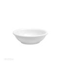 Buffalo Cream White Undecorated Rolled Edge Fruit Dish, 7.5 Ounce -- 36 per case.
