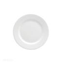 Buffalo Bright White Ware Rolled Edge Plate, 7 1/8 inch -- 36 per case.