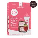 Clio Dark Chocolate Covered Strawberry Greek Yogurt Minis Bar, 6.21 Ounce -- 6 per case