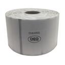 Datecodegenie DuraPeel 2 x 2 inch White Blank Removable Label Roll, 4 count - 6 rolls per case
