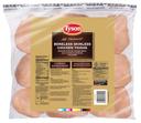 Tyson Boneless Skinless Chicken Thighs, 2.5 Pound -- 12 per case.