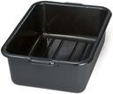 Tablecraft Black Tote Box, 7.5 Gallon -- 12 per case