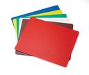 Tablecraft Polyethylene Flexible Cutting Mat - Assorted Color, 15 x 20 inch -- 1 pack per case.