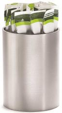 Tablecraft Stainless Steel Round Sugar Packet Holder, 2 x 2.75 inch - 12 count per pack -- 4 packs per case