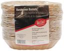 Tablecraft Natural Woven Oval Basket, 9 x 6 x 2.25 inch -- 12 per case