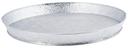 Tablecraft Galvanized Dinner Platter, 12.5 inch - 12 count per pack -- 9 packs per case