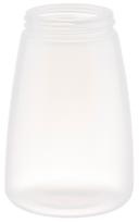 Tablecraft Polypropylene Replacement Syrup Dispenser Jar, 10 Ounce -- 12 per case