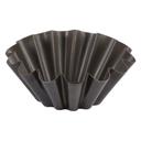 Gobel Non Stick Continental Style Wide Ribs Brioche Mold with Flat Bottom, 6.2 inch Dia X 2.20 inch Height