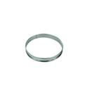Gobel Stainless Steel Deep Tart Ring with Rolled Edges, 8.3 inch Diameter
