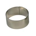 Gobel Stainless Steel Round Nonnette Ring, 2.8 inch x 1.2 inch Height Cavity