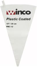 Winco Cotton with Plastic Coating Pastry Bag, 12 inch -- 12 per case