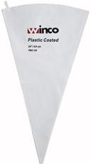 Winco Cotton with Plastic Coating Pastry Bag, 24 inch -- 12 per case