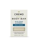Cremo No.4 Blue Cedar and Cypress Exfoliating Body Bar, 6 Fluid Ounce -- 12 per case