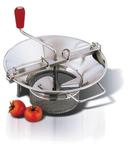 Louis Tellier Tin-Plated Steel Food Mill without Sieve, 8 Quart Capacity