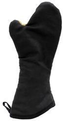 Intedge Black Kevlar/Nomex High Heat Oven Mitt, 15 inch 