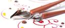 Louis Tellier Stainless Steel Decoration Spoon with Silicone Handle, 9.6 x 3 x 1.2 inch
