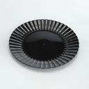 Resposables Black Dinner Plate, 9 inch -- 180 per case.